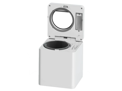 BEECO HQD-260-Plus Kitchen Composter, 2.5L Capacity, Rapid Dry, 550W High-Temperature Drying & Grinding, Odorless with Activated Carbon Filter, Push-Button Operation, Digital Status Display - White