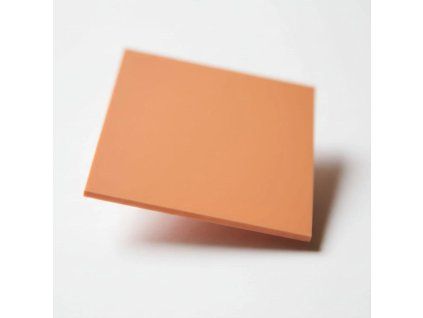 pastelovo oranžová mat