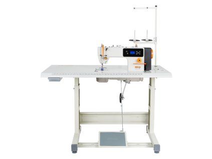 Priemyselný šijací stroj 550W, 5000 SPM, servomotor, lcd panel