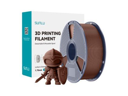 227009 filament sunlu pla cokoladova farba