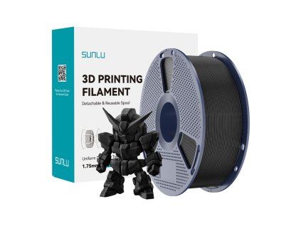 227018 filament sunlu pla 2 0 cierny