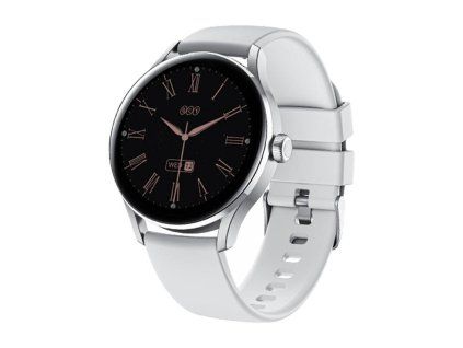 225734 inteligentne hodinky qcy elite strieborne