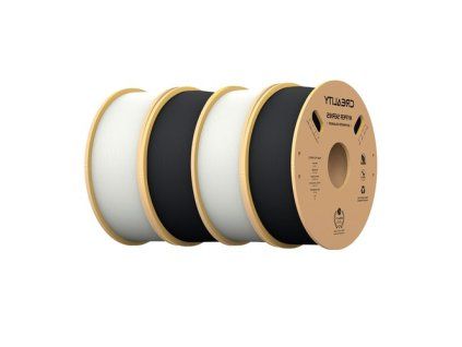 4kg Creality Hyper-PLA Filament - White / Black