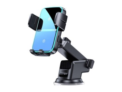 101745 2 joyroom jr zs246 drziak na palubnu dosku auta s indukcnou nabijackou qi cierny