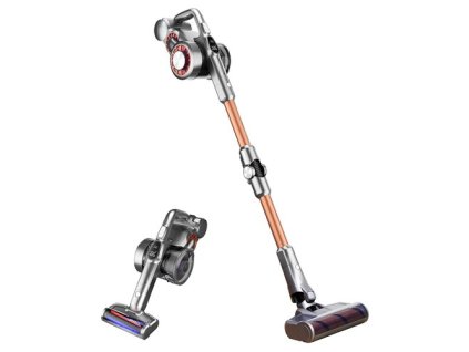 JIMMY H9 Pro Flexible Smart Handheld Cordless Vacuum Cleaner 200AW 25000Pa Powerful Suction, 550W Motor, 80 Minutes Run Time, Auto Power Adjust LED Display Removable Battery With Rechargeable Stand Holder for cleaning floors, furniture by Xiaomi