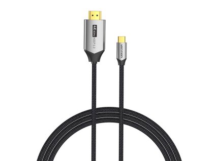 Kabel USB-C do HDMI 2.0 Vention CRBBG 1,5m, 4K 60 Hz (černý)