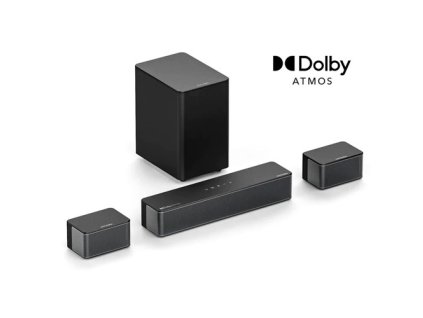 Ultimea Poseidon D60 Soundbar Subwoofer Speaker Kit, Dolby Atmos 5.1, Adjustable Surround Level, Multiple Modes