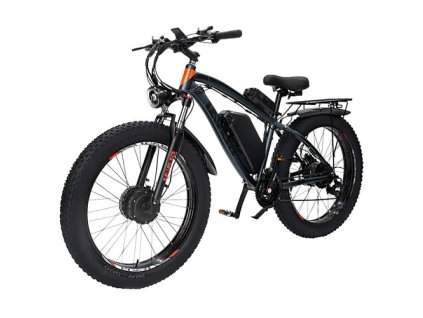 GUNAI GN88 Electric Mountain Bike 26*4.0 inch Fat Tires 1000W*2 Motors 55km/h Max Speed 48V 22Ah Battery 130km Range