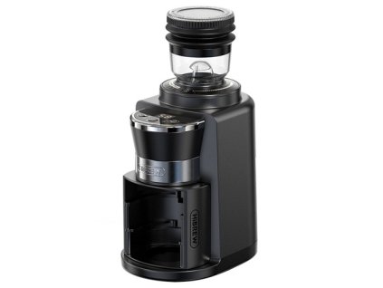 HiBREW G3A Coffee Grinder, 40mm Conical Burr, Air Blower, 31-gear Scale, Memory & Antistatic Function, Manual & Automatic, Visual Bean Storage Black
