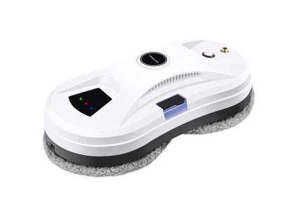 LIECTROUX YW610 Robot Window Cleaner, Single Water Spray, 2800Pa Suction, 30ml Water Tank, Border Detection, Remote Control, 20min Power Failure Protection