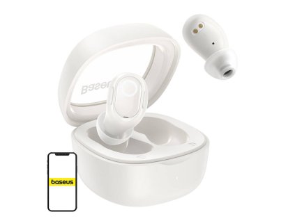 59375 bezdrotove sluchadla baseus bowie wm02 tws bluetooth 5 0 biele