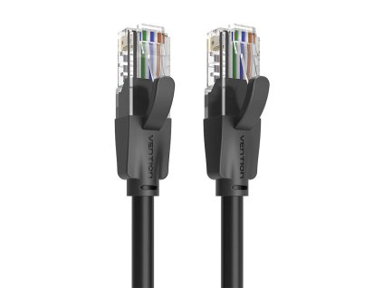 Síťový kabel UTP CAT6 Vention IBEBQ RJ45 Ethernet 1000Mbps 20m Black