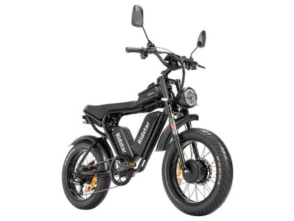 Ridstar Q20 Pro Off-road Electric Bike, 20*4.0 inch Fat Tires 2*1000W Motor 52V 20AH Dual Battery 55km/h Max Speed 288km Max Range 150kg Max Load IP65 Waterproof Dual Hydraulic Disc Brake