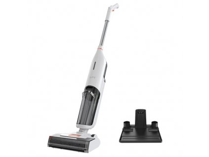 ILIFE W90 Cordless Wet Dry Vacuum Cleaner, 3 in 1 Vacuum Mop and Wash, Self-Cleaning, 700ml Water Tank, 30Mins Runtime, 3000mAh Battery, Voice Reminder - White