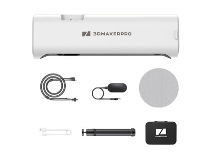 3DMakerpro Lynx 3D Scanner Premium Edition, 0.10mm Accuracy, 0.30mm Resolution, 10fps Frame Rate, Class 1 White Light, Visual Tracking, 250x400mm Single Capture Range