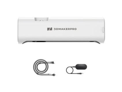 3DMakerpro Lynx 3D Scanner Standard Edition, 0.10mm Accuracy, 0.30mm Resolution, 10fps Frame Rate, Class 1 White Light, Visual Tracking, 250x400mm Single Capture Range