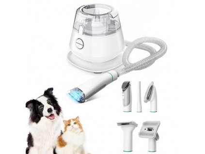 INSE P20 Dog Clipper with Pet Hair Vacuum Cleaner With 5 Proven Care Tools
