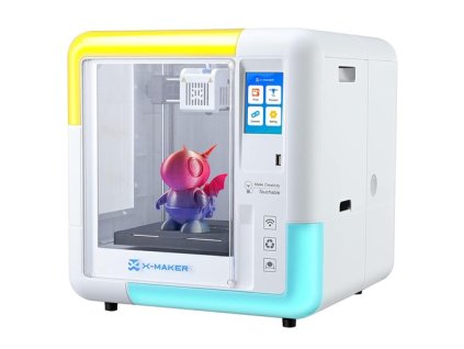 AOSEED X-MAKER 3D Printer for Kids and Beginner, Leveling-Free Bed, Wi-Fi Printing, Ultra Silent, App Control, PLA/ABS Filament Supported