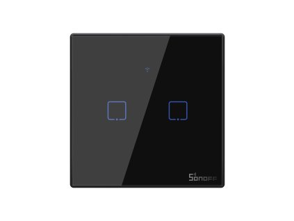 Inteligentní přepínač WiFi + RF 433 Sonoff T3 EU TX (2-kanálový)