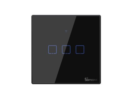 Inteligentní přepínač WiFi + RF 433 Sonoff T3 EU TX (3kanálový)