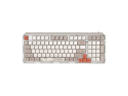 Mechanická klávesnice Z980 ProMax MIIIW (káva)