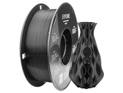ERYONE PLA+ Filament for 3D Printer 1.75mm Tolerance 0.03mm1kg (2.2LBS)/Spool - Black