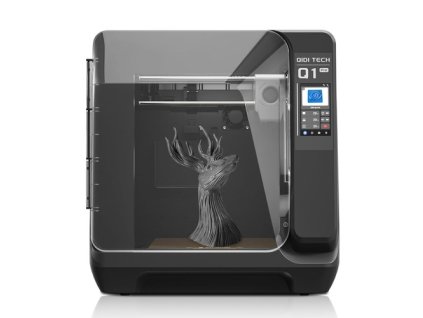 QIDI TECH Q1 Pro 3D Printer, 600mm/s Max, 60°C Heated Chamber, 350°C High-Temp Printing, Tri-metal Hot-end, Auto Leveling, Filament Detection, 245*245*240mm