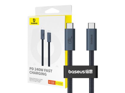 137339 6 rychlonabijanie usb c baseus flash 240w 1m cierna
