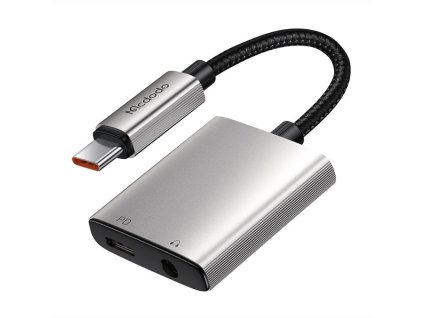 audio adaptér 2v1 Mcdodo CA-5550 2v1 Lightning na Lightning + DC 3,5 mm