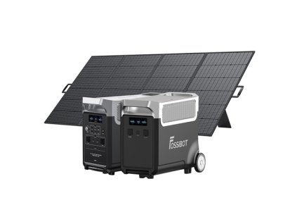 FOSSiBOT F3600 Pro Portable Power Station + 1x FB3840 Expansion Battery + 1x SP420 420W Solar Panel