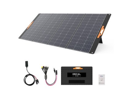 Blackview Oscal PM400 400W Foldable Solar Panel, Adjustable Kickstand, ≥22.7% Solar Conversion Efficiency, ETFE Material