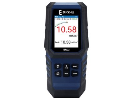ERICKHILL ER02 EMF Meter, Hand-held Electromagnetic Field Radiation Detector for EF RF MF
