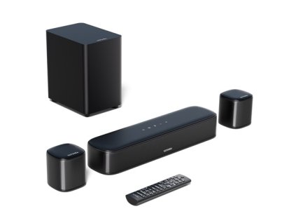 Ultimea Aura A30 Soundbar Subwoofer Speaker Kit, 5.1 Channel, App Control, 10 Bands Equalizer Settings, 121 Preset EQ Matrices