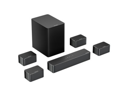 Ultimea Poseidon D70 Soundbar Subwoofer Speaker Kit, 7.1 Channel, 10 Bands Equalizer, 121 Preset EQ Matrices