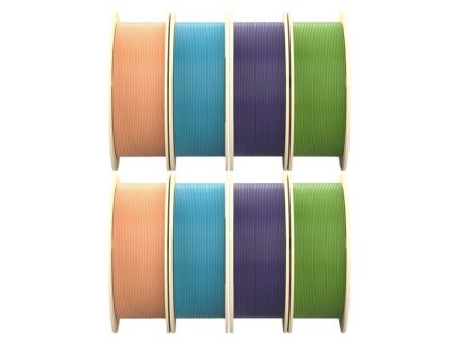 8kg ANYCUBIC PANTONE PLA Filament - 2kg Peach Fuzz +  2kg Interstellar Violet +  2kg Spring Leaf +  2kg Tropical Turquoise