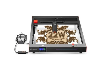 AlgoLaser Delta 22W Laser Engraver, Smart Air Pump, 500mm/s Engraving Speed, 440*415mm (173.2*163.4inch)