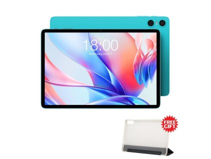 Teclast M50 Android 13 4G LTE Tablet, 10.1 inch 1280x800 16:10 IPS, UNISOC T606 Octa-Core 1.6GHz, 6GB+6GB Expansion RAM 128GB ROM, 2.4/5GHz Dual-band WiFi Bluetooth 5.0, 5MP+13MP Cameras, SIM Micro SD Card, GALILEO GPS GLONASS BeiDou