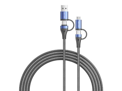 kabel USB 4v1 USB 2.0 Vention CTLLH 1m (černý)