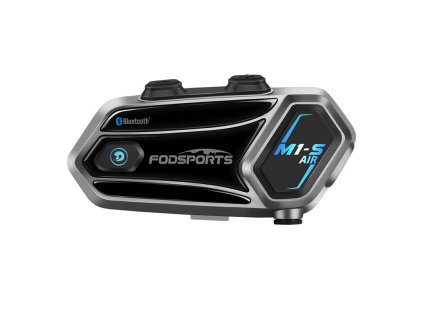 154493 3 fodsports m1 s air intercom pre motocykle sivy