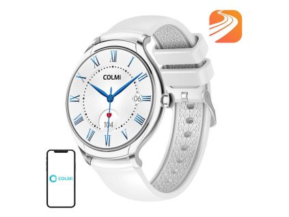152630 1 inteligentne hodinky colmi l10 strieborne