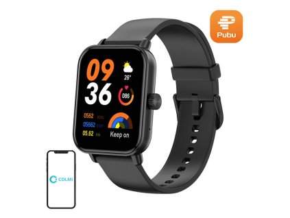 152654 inteligentne hodinky colmi p81 cierne