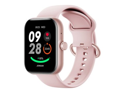 153500 1 inteligentne hodinky joyroom fit life jr ft5 plus ruzove