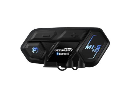 154484 interkom pre motocykle fodsports m1 s pro cierny