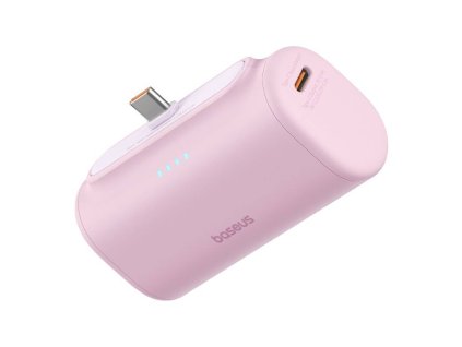 Powerbank Baseus Compact USB-C 5000mAh, 20W (růžová)