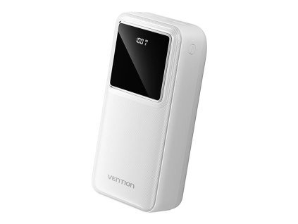 Powerbanka Vention FHMW0 30000 mAh, 22,5 W (bílá)