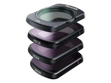 Sada filtrů CPL + ND16/64/256 TELESIN pro DJI Osmo Pocket 3