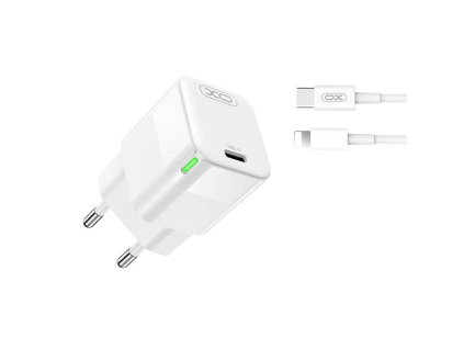 XO CE06, 30 W, USB-C, s kabelem Lightning