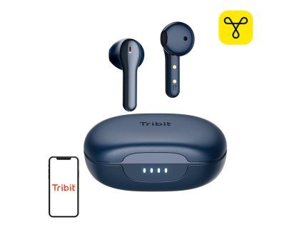 Sluchátka TWS Tribit SolarBuds C2 BTH96R (černá)