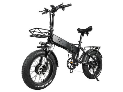 CMACEWHEEL RX20 MAX Electric Bike 20*4.0 inch CST Fat Tire Dual 750W Motor 45km/h Max Speed 110km Max Range 48V 17Ah Battery 150kg Load Hydraulic Brake