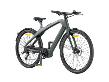 ENGWE MapFour N1 Pro Electric Bike, 250W Motor, 36V 10Ah Battery, 700*42C Spoke Tires, 25km/h Max Speed, 100km Range, Front & Rear Hydraulic Disc Brakes, Shimano 7-speed, Torque Sensor, LED Color Display - Green